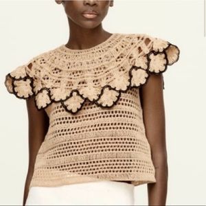 Zara crochet too SZ S